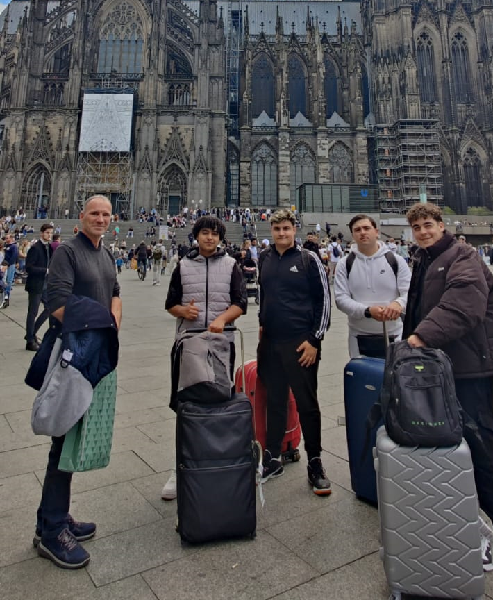 Cuatro alumnos de FP Básica inician su movilidad Erasmus+ en Colonia (Alemania)